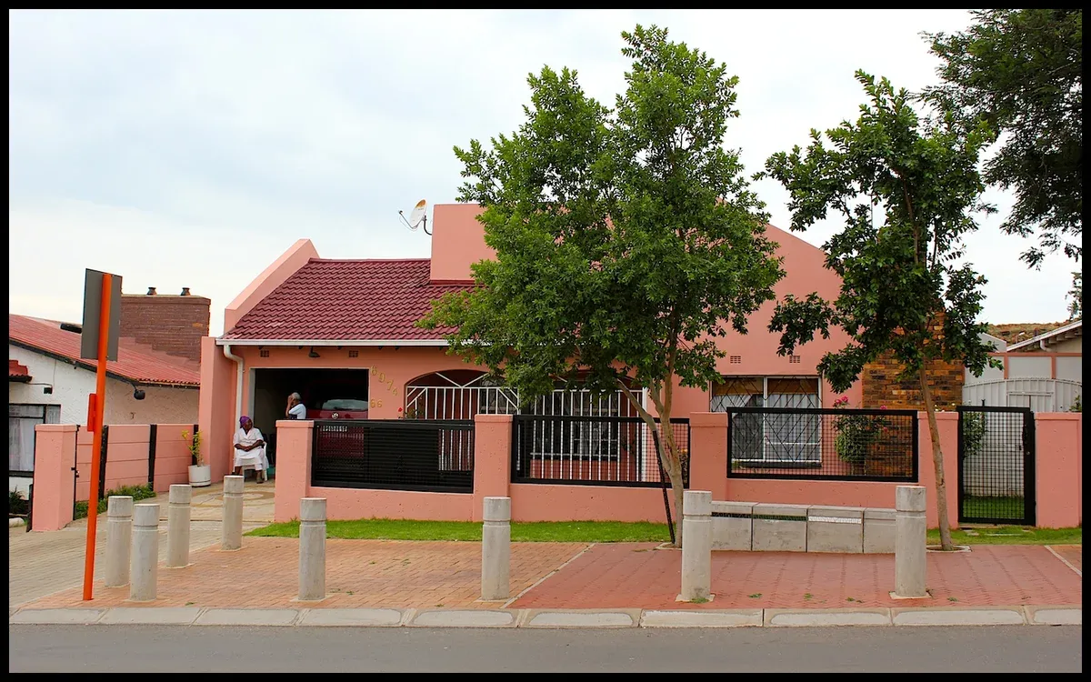 The houses and craft stalls of Vilakazi Street in Orlando West, Soweto, on a two-day Johannesburg itinerary