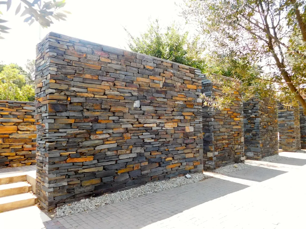 The entrance of the Hector Pieterson Museum on Khumalo Street, Orlando West, Soweto