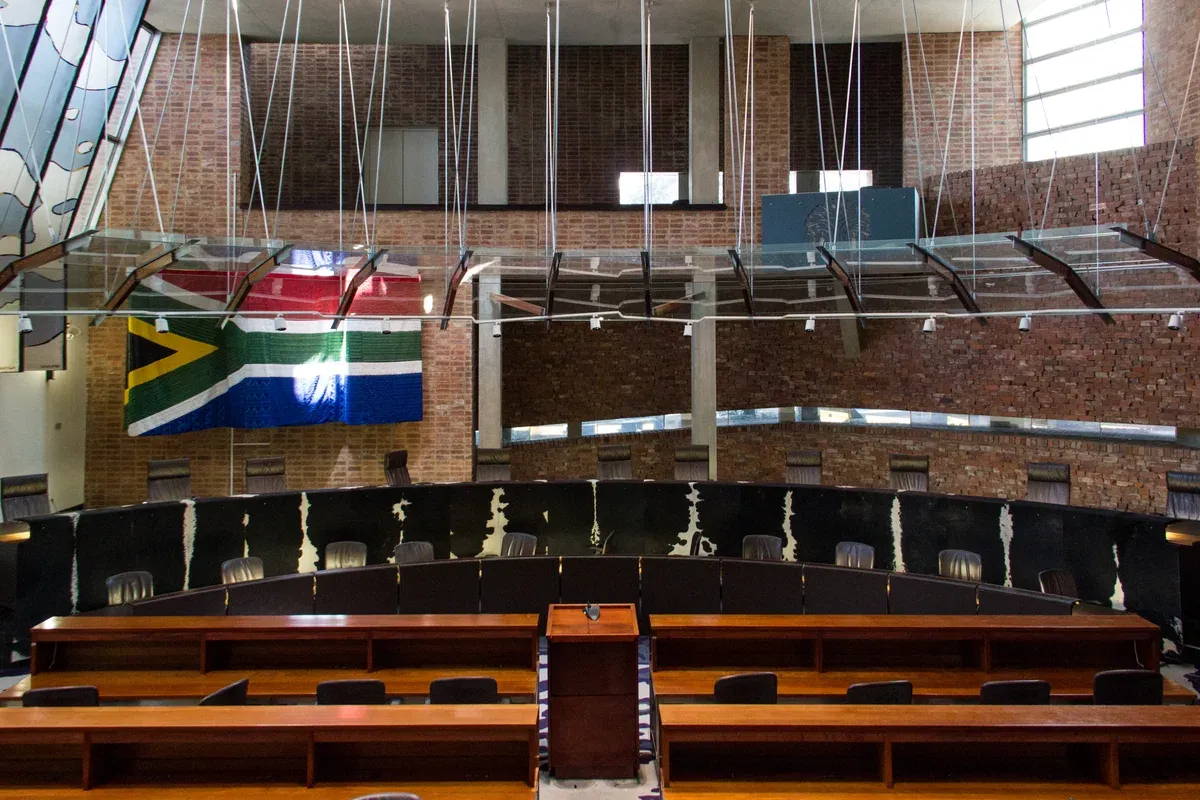 The Constitutional Court building at Constitution Hill, Johannesburg